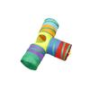 Túnel para Gatos Dragón de Tierra Rodante Combinación Canal de Auto-Diversión para Gatos Universal para Cuatro Estaciones Desmontable y Lavable Juguete de Empalme Tienda con Agujero para Perforar