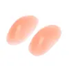 Hombreras autoadhesivas de silicona, invisibles, sin costuras, hombreras antideslizantes, hombreras de ángulo recto desmontables, unisex, hombreras antideslizantes