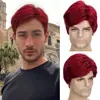 Plataforma de Comercio Exterior Europea y Americana 2027 Pelucas para Hombre Venta Caliente Transfronteriza Cubierta Completa de Cabeza de Fibra Química de Cabello Corto Universal En Stock