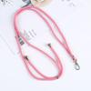 Cordón de Nailon Desmontable con Hebilla de Metal de Pez Multicolor con Campana Hebilla Ajustable Cordón Largo Cuerda para Colgar Teléfono Móvil