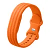 Compatible con correa de reloj Google Fitbit Air, correa de reloj de silicona de color sólido estilo oficial, pulsera deportiva sin pantalla