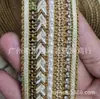 Estilo Étnico Quente Renda Bordada Minorias Étnicas de Xinjiang Decoração de Roupas Lantejoula Renda Trançada Acessórios Atacado