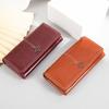 Cartera Transfronteriza Ins Cartera Larga de Alta Gama para Mujer Cartera de Alta Gama Retro con Cremallera de Gran Capacidad Monedero para Mujer