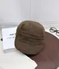 Gorra Militar Retro Lavada con Estampado de Leopardo de Copa Plana para Mujer, Gorra de Trabajo Corta Desgastada y Rota, Hebilla Metálica en la Parte Trasera para Ajuste, Protección Solar