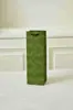 Caja de Joyería Retro con Lazo Verde Creativa Cielo y Tierra Cubierta Joyería Collar Regalo de Vacaciones Caja de Regalo