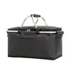 Cesta de Picnic Aislada Plegable para Hielo, Cesta de Hielo, Aislamiento Térmico y Almacenamiento en Frío para Exteriores, Bolsa de Almacenamiento Portátil, Transfronteriza de Amazon