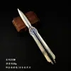 Delta Force Periférico Polaris Cuchillo de Juguete Plegable Arma de Combate Cercano Modelo de Aleación Adorno Sin Filo