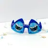 Fiesta playera en Hawái Serie Océano Tiburón cangrejo estrella de mar concha ballena sirena modelado gafas de graduación