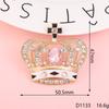 Série Coroa Letra Pérola Coroa diy Capa de Celular Beleza Feito à Mão Material Diamante Bolsa Acessórios de Joia Strass
