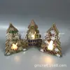 Directo de Fábrica Producto Nuevo Artesanía de Madera Regalo Decoración del Hogar Festividad Navideña Contrachapado Grabado Luz LED