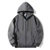 Sudadera con capucha de algodón, forro polar, hipoalergénica, color liso, versátil, adecuada para comercio electrónico transfronterizo y venta al por mayor