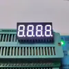 Tubo digital LED de 4 dígitos de 0.36 pulgadas blanco brillante fila única 7 pies posición del pie pantalla 3641BW