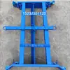 Raspador de Estiércol Totalmente Automático, Máquina Limpiadora Automática de Estiércol para Granjas de Cerdos, Granjas de Pollos, Rediles de Ovejas, Galpones de Patos y Granjas de Animales, con Cuchillas Raspadoras, Ruedas de Esquina y Cuerdas
