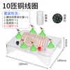 Experimentador Demostrador de Solenoide Electrificado Regla de la Mano Derecha para Hélices Campo Magnético Brújula Pequeña Polvo Magnético Instrumento de Enseñanza de Física