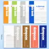 Cuaderno Estudiante A5 Tapa Blanda, Cuaderno Simple de Oficina para Negocios, Tapa Blanda Engrosada, Bloc de Notas para Reuniones Engrapado Inalámbrico por Pegamento Venta al por Mayor