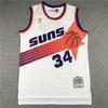 Camiseta de baloncesto de verano transfronteriza Suns 13 Nash Barkley, uniforme vintage bordado, chaleco de malla para entrenamiento deportivo