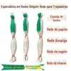 Rede para trepadeira de plantas Rede para Medicina da Montanha Rede para vagem Rede para pepino Rede para vegetais de trepadeira Rede para plantio de melão e frutas Rede para pendurar frutas de lírio Rede para plantio de melão pendurado