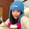 Chapéu de tricô versátil estilo coreano com abas para as orelhas, chapéu de lã estilo japonês com punho pequeno, chapéu quente feminino para outono e inverno, versátil e moderno, com forro de pelúcia
