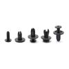 Parafuso de expansão de 6mm fivela plástica defletor de carro universal clipe decorativo de para-lama fivela de para-choque