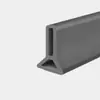 Tira impermeable para baño, tira de barrera de agua para suelo autoadhesiva para cuarto de ducha, tira de barrera de agua para umbral, accesorio de bloqueo de agua