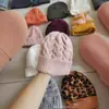 Novos Chapéus de Lã de Feira de Rua Outono e Inverno Chapéus de Tricô Quentes para Crianças Atacado Masculino e Feminino