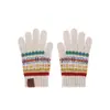 Luvas Espessas de Inverno para Crianças com Punhos Canelados de Camada Dupla, Luvas Quentes de Alta Elasticidade para Mulheres, Luvas de Tricô Espessas para Homens