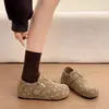 Zapatos planos sin cordones de lunares nuevos y versátiles para mujer, zapatos cómodos para mujer, casuales, de punta cerrada, otoño/invierno, 2026