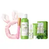 Set de Cuidado de la Piel Combinado Serie Té Verde Laikoufenyi Transfronterizo Hidratante y Humectante Set de Cosméticos Fda