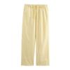 Ropa Europea y Americana Transfronteriza Aliexpress Ins Moda Popular Casual Suelto Popelina Camisa + Pantalón Traje