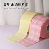 Herramientas de Manicura de Belleza Toalla de Rollo No Tejida Algodón Desmaquillante Toallitas Removedoras de Esmalte de Uñas Almohadilla Desechable para Manos Almohadilla para Pies Mantel para Mesa de Tienda de Manicura