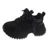 Tenis de Plataforma para Mujeres Bajitas, Nuevo Modelo Otoño 2025, Zapatos Deportivos Casuales Retro Versátiles de Malla