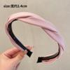 Hairband Hairpin Headband Feminino 2024 Novo Headwear Hair Bundle High-end Sense Estilo Estrangeiro Moda Prensado Hairpin Wash Face Hair Cave