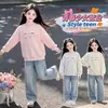 Otoño 2026 Nuevo Sudadera Casual de Moda con Estampado para Niñas, Manga Larga Versátil, Dulce