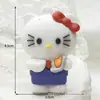 Nuevo Llavero de Gato KT Colgante Pequeño Muñeca Linda Hello KT Muñeca Serie Energética Fugitiva Caja Sorpresa Regalo Pequeño