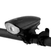 Nuevo 7588 Bocina de Bicicleta Luz Triciclo Carga Súper Fuerte Timbre Luz Delantera Bicicleta de Montaña Luz para Rodar de Noche Ciclismo