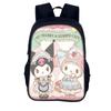 Mochila Escolar para Estudiantes kuroml Transfronteriza kuroml Mochila Escolar para Estudiantes de Dibujos Animados Lindos Mochila de 16 pulgadas Soporte para Cabello