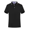 Camisa tipo polo de algodón mercerizado elegante para hombre Se puede imprimir Ropa de trabajo Logo impreso Bordar Ropa de trabajo en equipo Camiseta de manga corta de verano