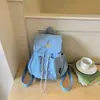 Mochila Feminina Casual Leve Personalizada 2026 Novo Estilo Mochila de Viagem Bolsa de Lona Estilosa Pequena Mochila Escolar
