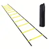 Escalera de Agilidad, Escalera de Cuerda para Entrenamiento de Fútbol y Baloncesto, Escalera de Salto para Juego de Pies, Escalera Suave, Equipo de Entrenamiento de Fútbol