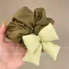 [cabelo] fofo Coreia do Sul laço tridimensional acessórios de cabelo feminino alto anel de cabelo de intestino grosso temperamento 2025 novo elástico de cabelo