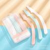 Cuchillo para Cejas Cuchillo para Rascar Cejas Especial para Mujer Plegable Portátil Seguridad Anti-arañazos Recomendar Herramienta para Afeitar Cejas para Principiantes