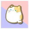 Desenho Animado Anime Gatinho Fofo Acrílico Dupla Face Clipe de PP Gato Fofo Clipe de Decoração para Diário Pasta de Arquivo para Escritório