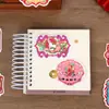Tipetoys Estilo Chino Guka Caballo de Ensueño Flor Hoja de Oro Pegatinas Decorativas de Año Nuevo Elementos del Año del Caballo Pegatinas