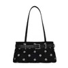Colección Retro 2026 nueva: bolsa tote simple y versátil, bolso de hombro y bolso de axila, con un diseño de nicho estilo coreano con modernos estampados de lunares
