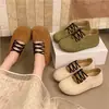 Zapatos de tacón bajo estilo ballet para mujer, que aumentan la altura, 2026 Otoño, Nueva Moda, Suela Gruesa, Correa Cruzada Elástica, Zapatos Mary Jane