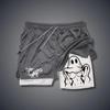 Comercio electrónico transfronterizo de Amazon pantalones cortos de verano caluroso dragon ball impresión digital 3D para hombre y mujer pantalones de playa dobles