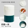 Cortador de Pastillas para Dividir Tabletas en Cuatro Cortador de Medicamentos Portátil Caja para Cortar Medicamentos Caja para Pastillas Caja de Almacenamiento para Tabletas