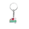 Estilo colegial de dibujos animados PVC suave llavero DIY colgante para bolsa llavero accesorios de joyería temporada escolar llavero