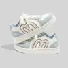 Novedad Otoño 2026 Moda Versátil Tenis Blancos para Mujer Estilo Coreano Suela Gruesa que Aumenta la Altura Casual Ligeros Simples Zapatos Deportivos