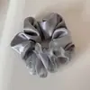 Goma para el pelo de alta gama con retazos de malla satinada para mujer, estilo coreano, dulce, versátil, accesorio elástico para el pelo